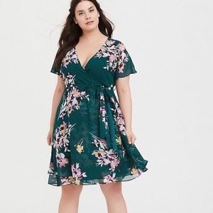 6X floral torrid dress